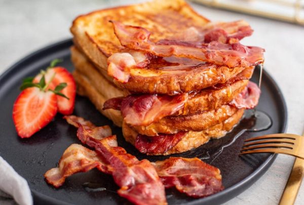 French Toast With Bacon, Ham or Sausage – 3A's Legacy – Bronx New York